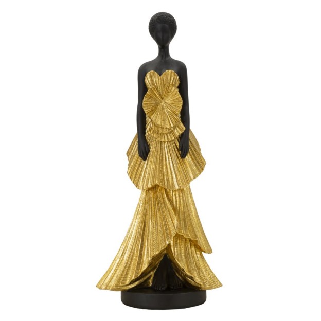 FIGURINA FASHION GOLD FEMEIE CM 14,5X10X33