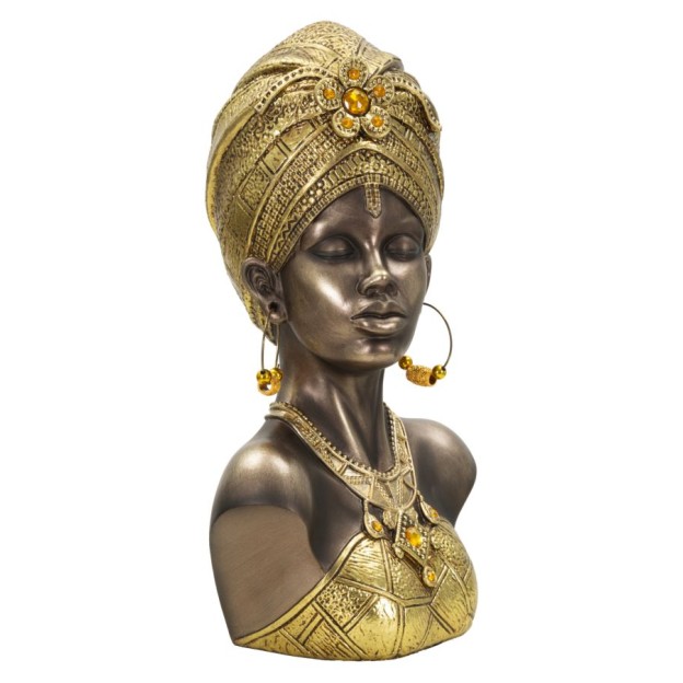STATUIE MUMBASA CM 23,5X17,5X39,5