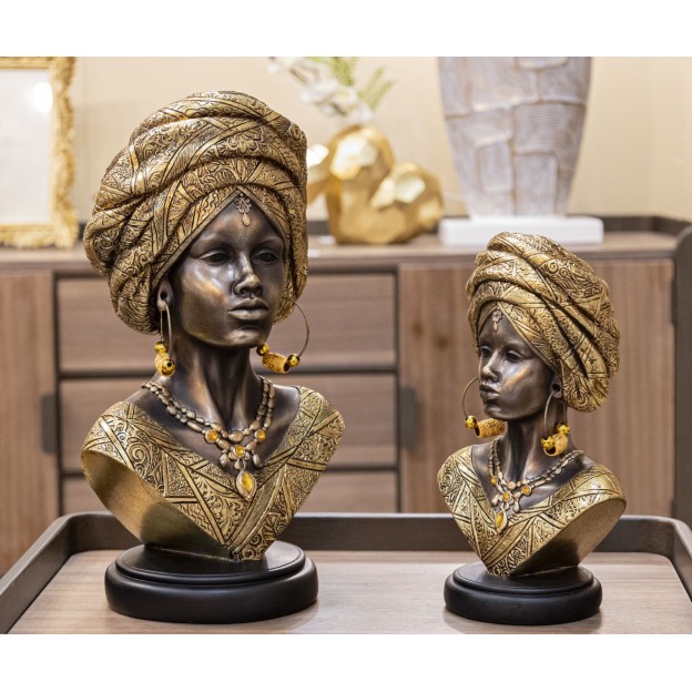 STATUIE NAIROBI CM 21X16X38
