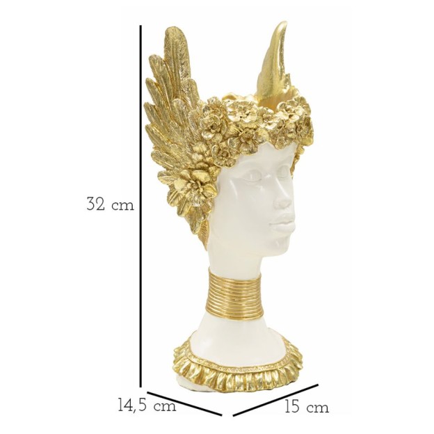 STATUIE ATENA CM 15X14,5X32
