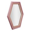 OGLINDA DE PERETE TONY MIX ROZ VELVET 75X4X80