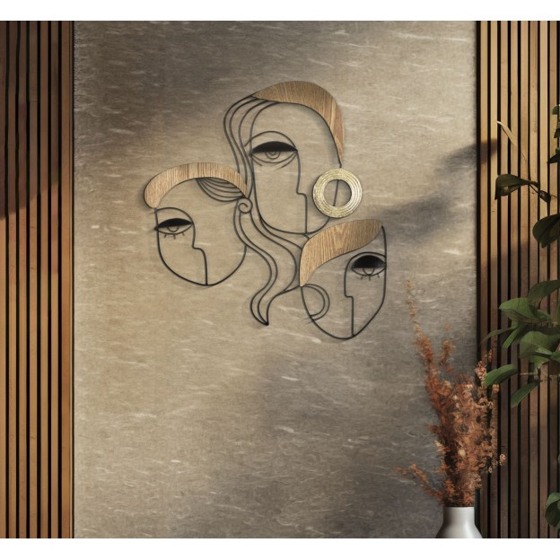 PANOU DE PERETE PICASSY CM 53X2X55