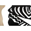 PANOU DE PERETE TRIBAL FIER SI LEMN CM 53X2X80
