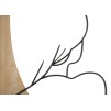 PANOU DE PERETE BEAUTY FIER SI LEMN 60X2X90