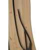 PANOU DE PERETE BEAUTY FIER SI LEMN 60X2X90