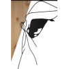 PANOU PERETE -B- FIER SI LEMN CM 50X2X90