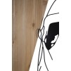 PANOU PERETE -B- FIER SI LEMN CM 50X2X90