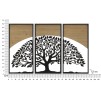 PANOU DE PERETE DIN 3 PIESE 105X2X70 (35X2X70)