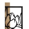 PANOU DE PERETE LOTUS FIER SI LEMN CM 60X2X90