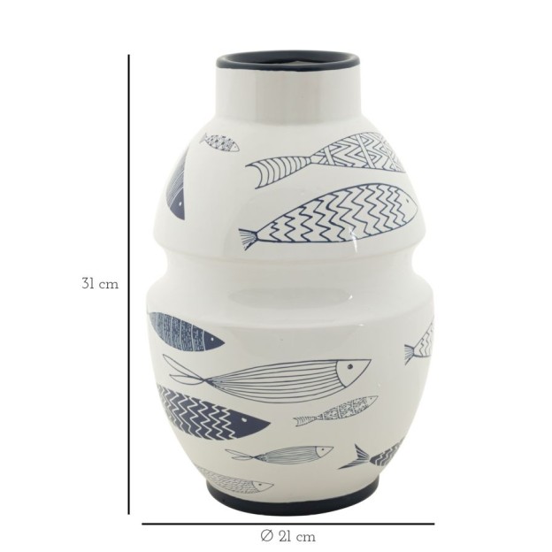 VAZA PESTE CM Ø 21X31