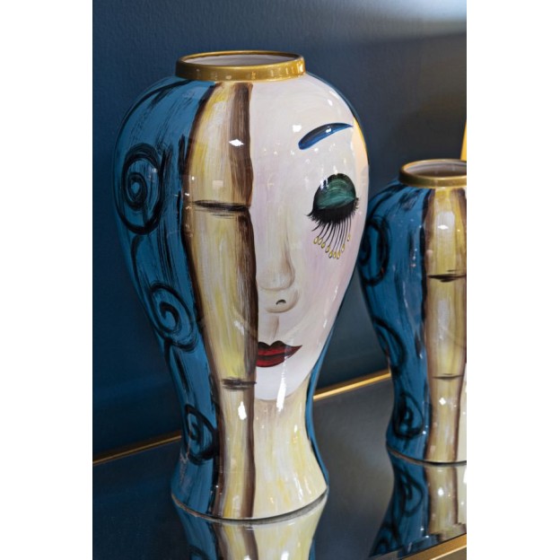 VAZA ART FACE CM Ø 28X50