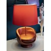 LAMPĂ DE MASA ROSIU MIJLOCUL CM Ø 26X43