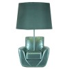 LAMPĂ DE MASA MIDCENTURY TURCOIZ CM Ø 26X43