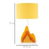 LAMPA DE MASA CULOARE -A- CM 30X57