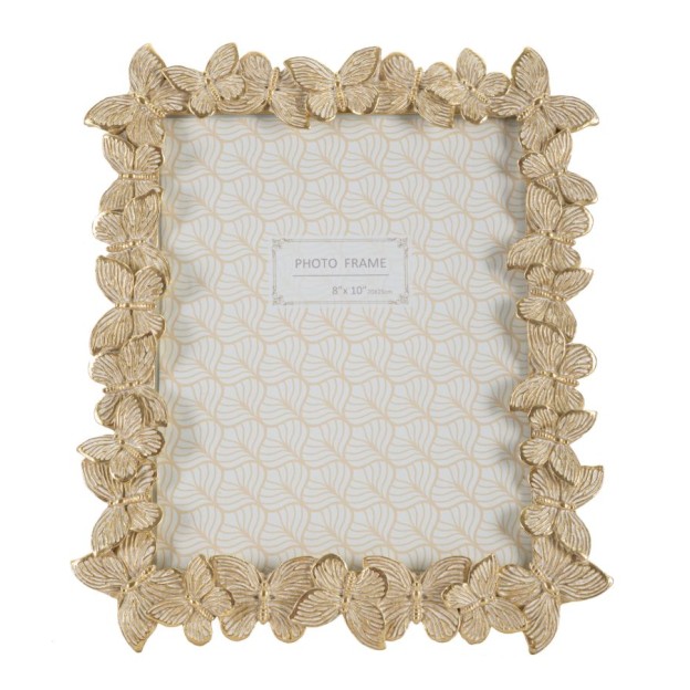 RAMA FOTO FARFALLE GLOD CM 27,5X2,6X32,5 (DIMENSIUNE FOTO INTERIOR CM 20X25)