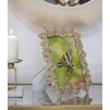 RAMA FOTO FARFALLE GLOD CM 22,3X2,3X27,8 (DIMENSIUNE FOTO INTERIOR CM 15X20)