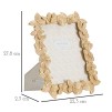 RAMA FOTO FARFALLE GLOD CM 22,3X2,3X27,8 (DIMENSIUNE FOTO INTERIOR CM 15X20)