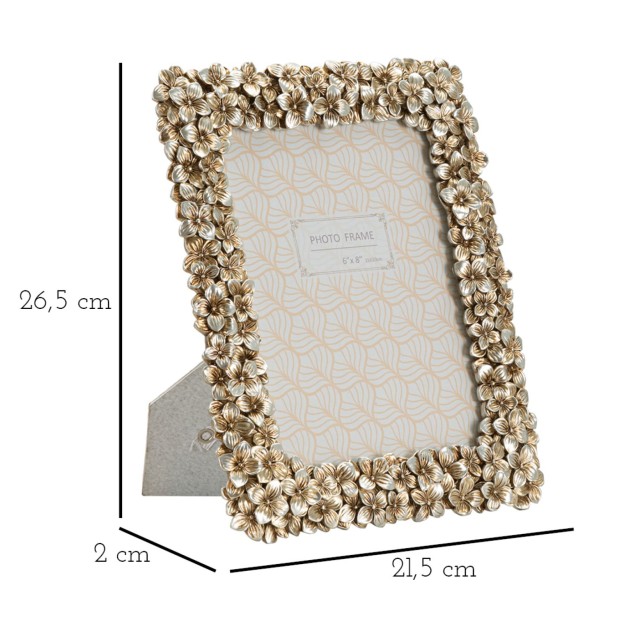 RAMA FOTO FLOLLY CM 21,5X2X26,5 (DIMENSIUNE FOTO INTERIOR CM 15X20)