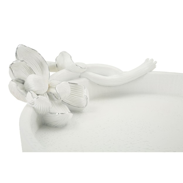 TAVA DECORATIVA MAGNOLIA 24X21X6
