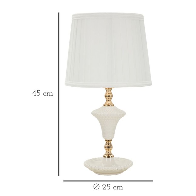 LAMPĂ DE MASA CASERTA CM Ø 25X45