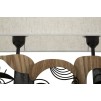 LAMPĂ DE MASA PICASSY PLUS CM 50X17,8X45