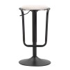 SCAUN DE BAR CU LIFT DESTINY ALB CM Ø 41X61-83