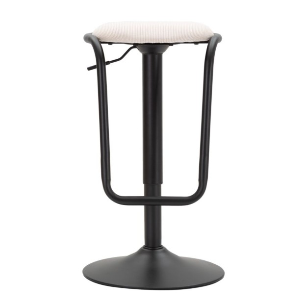 SCAUN DE BAR CU LIFT DESTINY ALB CM Ø 41X61-83