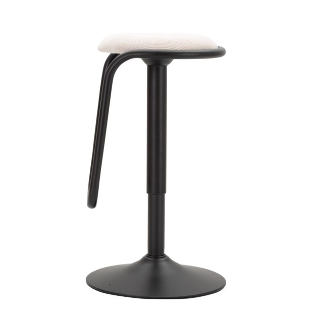 SCAUN DE BAR CU LIFT DESTINY ALB CM Ø 41X61-83