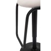 SCAUN DE BAR CU LIFT DESTINY ALB CM Ø 41X61-83