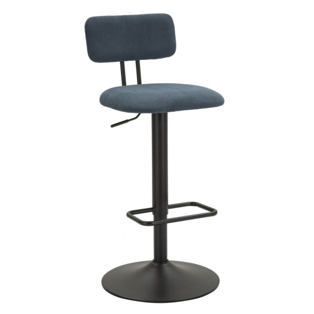 SCAUN DE BAR BLEU MARINE LIGHT 41X47,5X85-106,5(SAZ CM 61-83) SET 2BUC