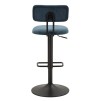 SCAUN DE BAR BLEU MARINE LIGHT 41X47,5X85-106,5(SAZ CM 61-83) SET 2BUC