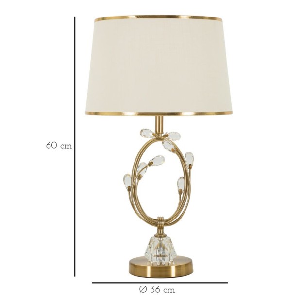 LAMPĂ DE MASA VERSAILLES CM Ø 36X60