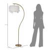LAMPADAR SEMI ARC CM 60X33X170