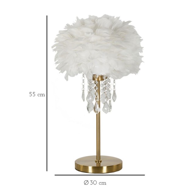LAMPĂ DE MASA DIAMON CM Ø 30X55
