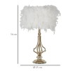 LAMPĂ DE MASA TARTY ALB CM Ø 25X54