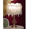 LAMPĂ DE MASA TARTY ALB CM Ø 25X54