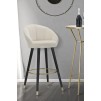TABURET DE BAR PRAGA CREMA CM 55X56X104