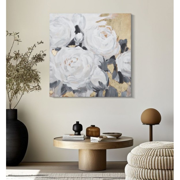 TABLOU FLOARE ALBA -A- CM 90X3,7X90