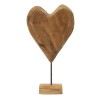 SCULPTURA  DIN LEMN DE TEC 25X12X45