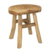 TABURET DIN LEMN DE TEC 40X32X42