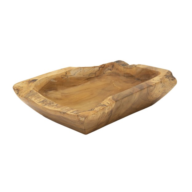 TAVĂ KUTAK DIN LEMN DE TEC CM 25X19X7