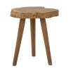 TABURET DIN LEMN DE TEC 38X45