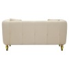 CANAPEA CU PERNE ALMA CREMA 155X81X71
