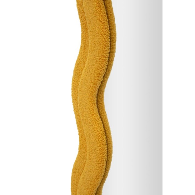 OGLINDA DE PERETE TEDDY MUSTARD CM 60X4X160