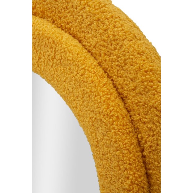 OGLINDA DE PERETE TEDDY MUSTARD CM 60X4X160