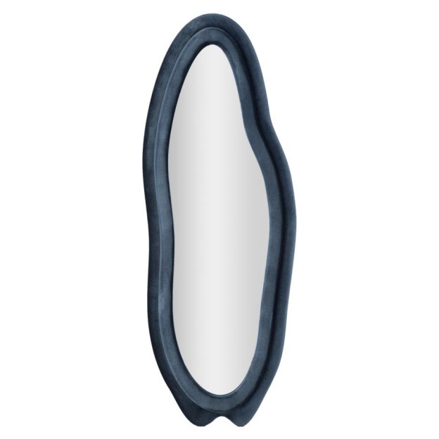 OGLINDA DE PERETE CHANEL ALBASTRU CM 60X4X160