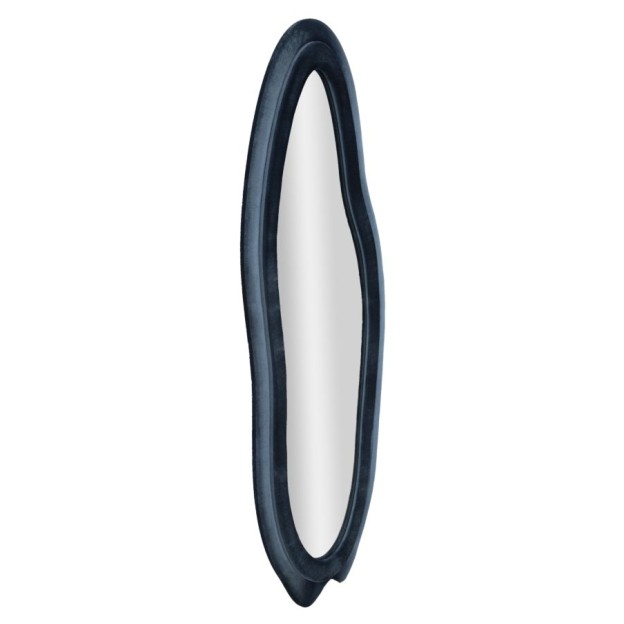 OGLINDA DE PERETE CHANEL ALBASTRU CM 60X4X160
