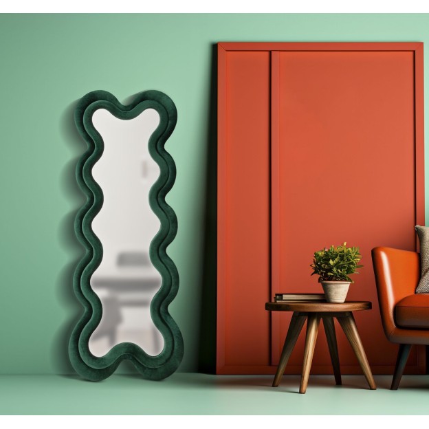 OGLINDADE PERETE MONICA VERDE CM 58X4X160