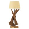 LAMPA LEMN DE TEC DA TAVOLO 35X80