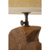 LAMPA LEMN DE TEC DA TAVOLO 35X80